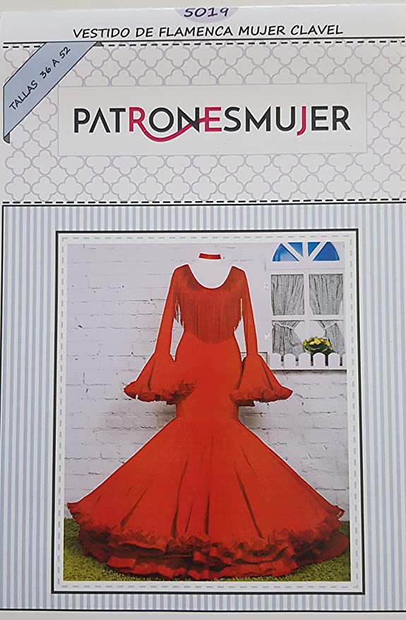 REVISTA PATRON TRAJE DE FLAMENCA MUJER