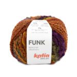 FUNK 72 Marron anaranjado-Pistacho-Lila